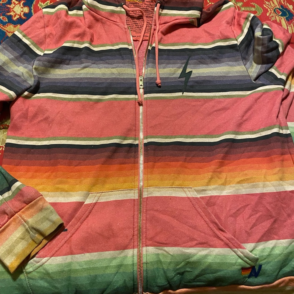 Aviator Nation unisex limited edition Aztec hoodie